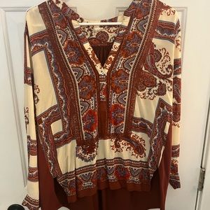 Anthropologie tunic blouse
